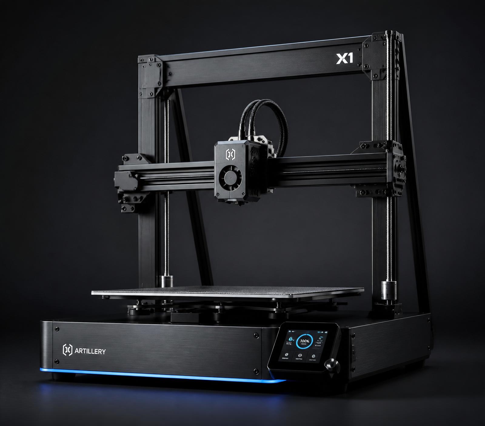 The Core Printer — open-frame desktop 3D printer